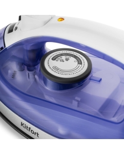 Купить Утюг Kitfort KT-2603 синий, белый  в E-mobi