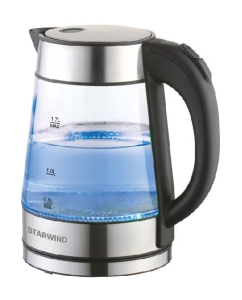 Купить Чайник электрический STARWIND SKG3311 1.8 л серебристый, черный в E-mobi