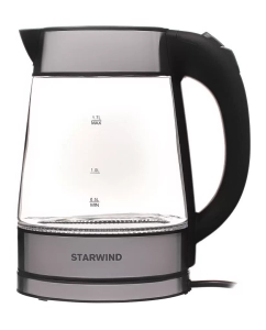 Купить Чайник электрический STARWIND SKG3311 1.8 л серебристый, черный  в E-mobi