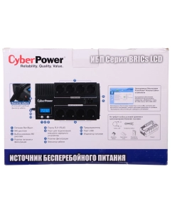 Купить Источник бесперебойного питания Cyberpower BR1200ELCD  в E-mobi