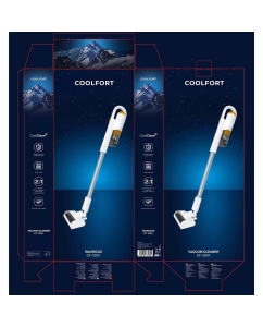 Купить Пылесос Coolfort CF-3001 белый  в E-mobi