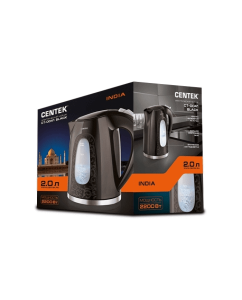 Купить Чайник электрический Centek CT-0041 2 л черный  в E-mobi