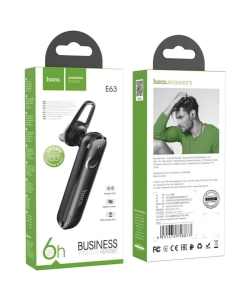 Купить Мобильная Bluetooth-гарнитура Hoco E63 BT5.0/70mAh/6ч белая  в E-mobi