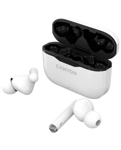 Купить Беспроводные наушники CANYON TWS-3 White/Black в E-mobi