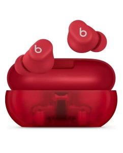 Купить Беспроводные наушники Beats Solo Buds Transparent Red (10329) в E-mobi