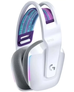 Купить Гарнитура Logitech G733 Lightspeed,  для компьютера и игровых консолей, накладные,  радио,  в E-mobi