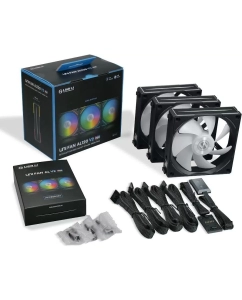 Купить Вентилятор Lian-Li UNI FAN ALV2 120 Triple Black LED Ret  в E-mobi