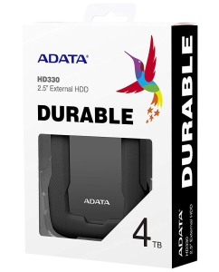 Купить Внешний жесткий диск ADATA DashDrive Durable HD330 1ТБ (AHD330-1TU31-CBK)  в E-mobi