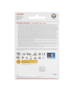 Купить Карта памяти SanDisk Micro SD 256Гб Extreme SDSQXAV-256G-GN6MN  в E-mobi