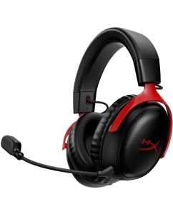 Купить Наушники для компьютера HyperX Cloud III Wireless черный, красный (77Z46AA) в E-mobi