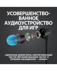Купить Гарнитура игровая Logitech Headset Gaming G333 Black (981-000927, 981-000924)  в E-mobi