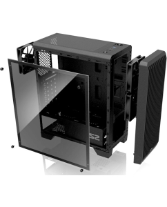 Купить Корпус компьютерный Zalman S2 TG черный  в E-mobi