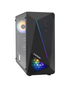 Купить Корпус компьютерный ExeGate EVO-8225-NPX600 (EX293015RUS) Black в E-mobi