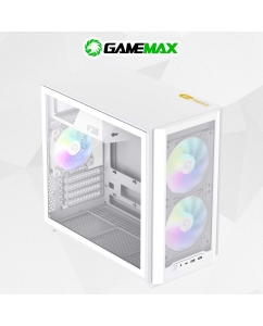 Купить Корпус компьютерный GAMEMAX F36 WH (F36 WH) белый в E-mobi