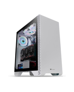Купить Корпус компьютерный Thermaltake S300 TG Snow (CA-1P5-00M6WN-00) White в E-mobi