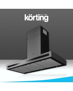 Купить Вытяжка настенная Korting KHC 9877 N черный в E-mobi