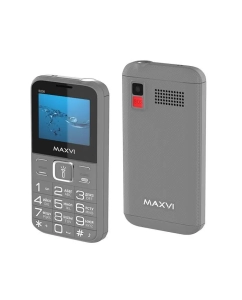 Купить Мобильный телефон Maxvi B200 Серый (4620039114552) в E-mobi