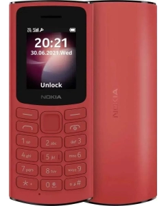 Купить Сотовый телефон Nokia 106 (TA-1564) DS EAC,  красный в E-mobi