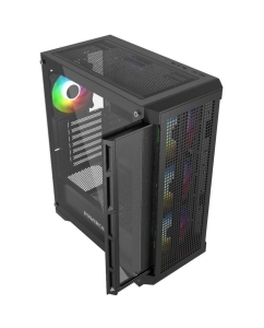 Купить Корпус компьютерный Powercase (CUB-A4) черный в E-mobi