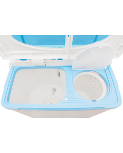 Купить Активаторная стиральная машина Ренова WS-60PET белый; голубой  в E-mobi