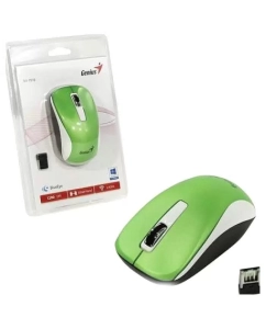 Купить Беспроводная мышь Genius NX-7010 White/Green  в E-mobi