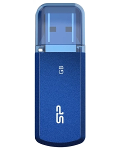 Купить Флешка Silicon Power Helios 202 128 ГБ синий (SP128GBUF3202V1B)  в E-mobi