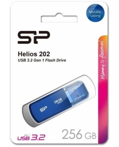 Купить Флешка Silicon Power Helios 202 128 ГБ синий (SP128GBUF3202V1B)  в E-mobi