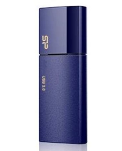 Купить Флешка Silicon Power Blaze B05 64ГБ Blue (SP064GBUF3B05V1D)  в E-mobi