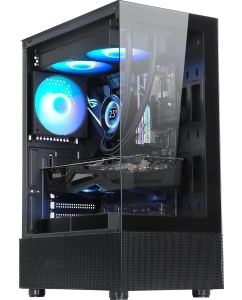 Купить Корпус компьютерный FORMULA Crystal Z1  черный в E-mobi