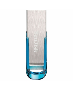 Купить Флешка SanDisk Ultra Flair 32ГБ silver/blue (SDCZ73-032G-G46B)  в E-mobi