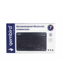 Купить Беспроводная клавиатура Gembird KBW-4N Black  в E-mobi