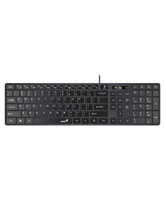 Купить Проводная клавиатура Genius SlimStar 126 Black (31310017402) в E-mobi