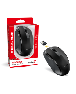 Купить Мышь беспроводная оптическая Genius NX-8008S (31030028400), черный  в E-mobi