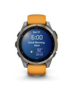 Купить Смарт-часы Garmin Fenix 8 47мм Gr/Or (010-02904-11)  в E-mobi