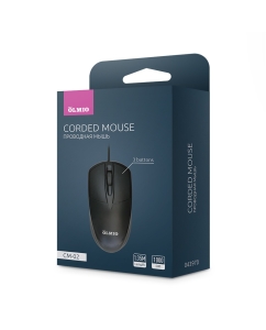 Купить Проводная мышь Olmio CM-02 черный  в E-mobi