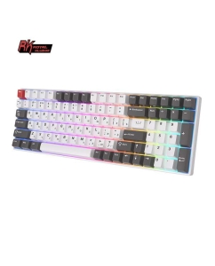 Купить Беспроводная клавиатура Royal Kludge RK100 серый (6935280824050)  в E-mobi