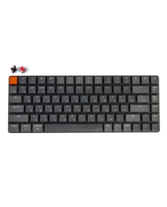 Купить Беспроводная игровая клавиатура Keychron K3 Gray (K3D1) в E-mobi
