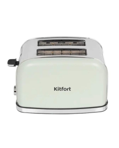 Купить Тостер Kitfort КТ-4098 зеленый, серебристый  в E-mobi