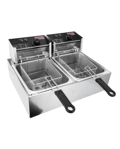 Купить Фритюрница Viatto VA-DF66E серебристый в E-mobi