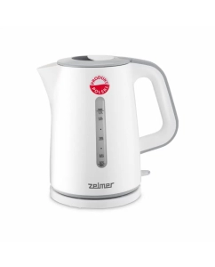 Купить Чайник электрический Zelmer ZCK7620S 1.7 л белый в E-mobi