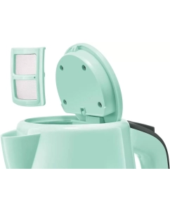 Купить Чайник электрический Bosch TWK7502, 2200Вт, бирюзовый  в E-mobi