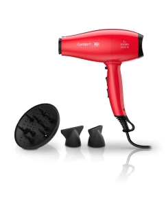 Купить Фен GA.MA COMFORT 3D 2200 Вт красный в E-mobi