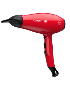 Купить Фен GA.MA COMFORT 3D 2200 Вт красный  в E-mobi