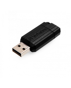 Купить Флешка Verbatim PinStripe 64ГБ Black (49065) в E-mobi