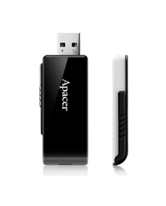 Купить USB-флешка Apacer AH350 128GB Black  в E-mobi