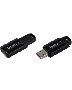 Купить Флешка Lexar JumpDrive S80 64ГБ Black (LJDS080064G-BNBNG) в E-mobi