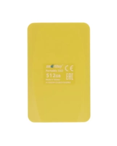 Купить Внешний диск SSD Smartbuy Aqous A1 512GB Yellow (SB512GB-A1Y-U31C)  в E-mobi