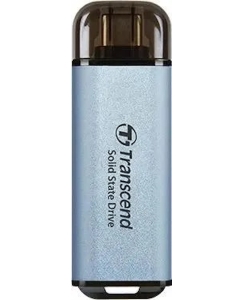 Купить Внешний диск SSD Transcend ESD300 TS1TESD300C, 1ТБ, голубой в E-mobi
