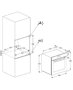 Купить Встраиваемый электрический духовой шкаф Beko BBIM16300SG черный  в E-mobi