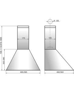 Купить Вытяжка настенная ELIKOR Эпсилон 60П-430-П3Л черный  в E-mobi